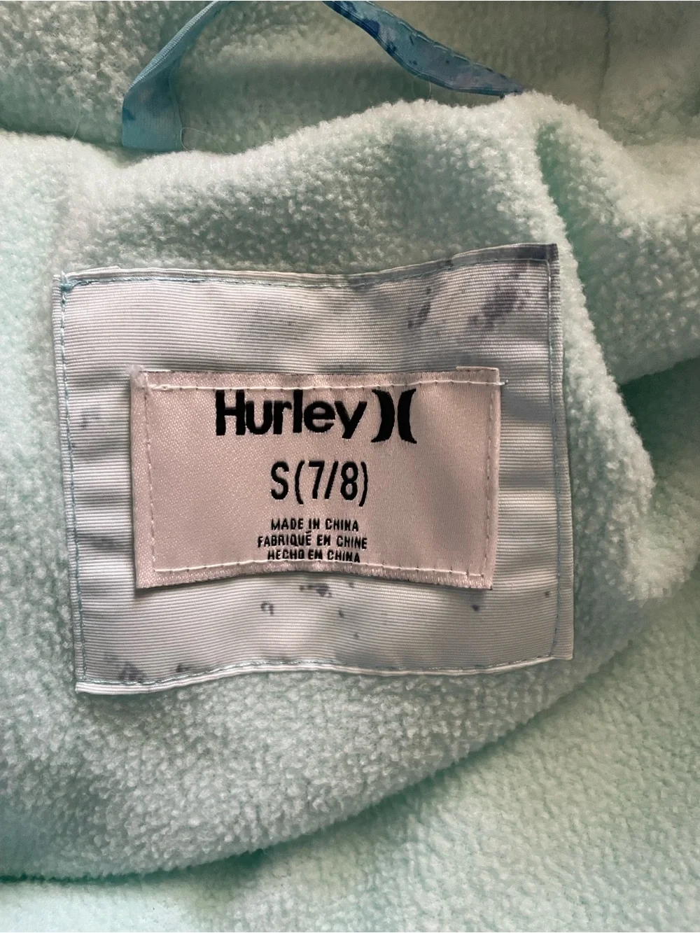 Hurley insulated hooded